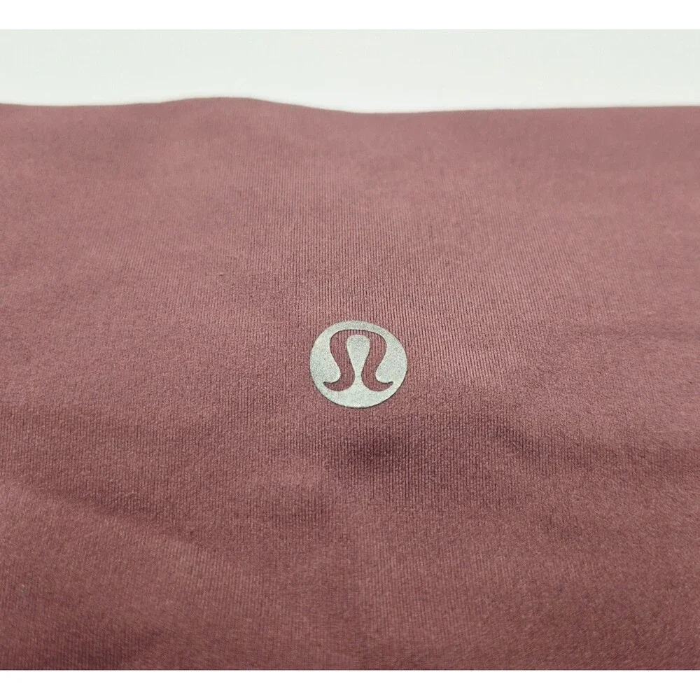 Lululemon Fast And Free Tight Leggings Size 8 Dusty Rose Pink High Rise Pocket